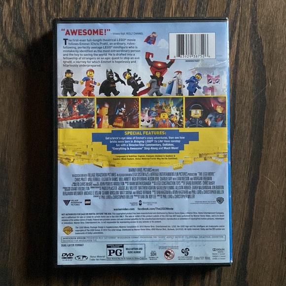 The Lego Movie DVD - Picture 2 of 4